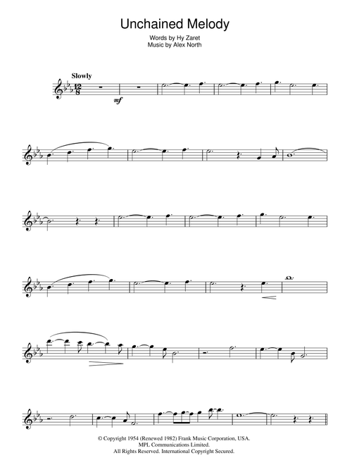 Unchained Melody - The Righteous Brothers (Flute Solo)