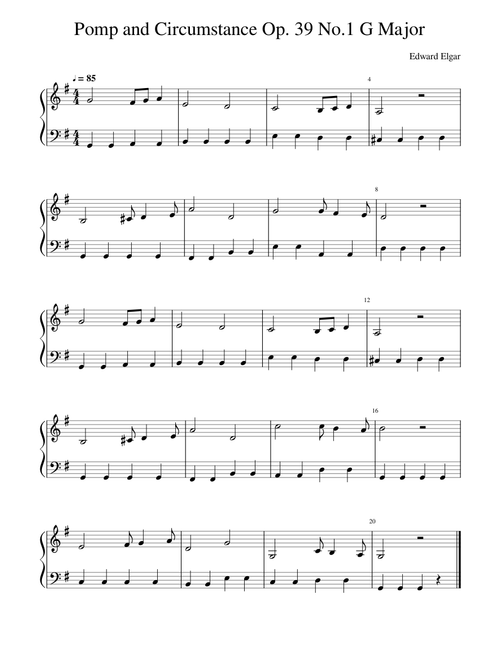 Pomp and Circumstance