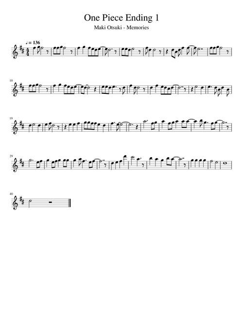 One Piece Ending 1