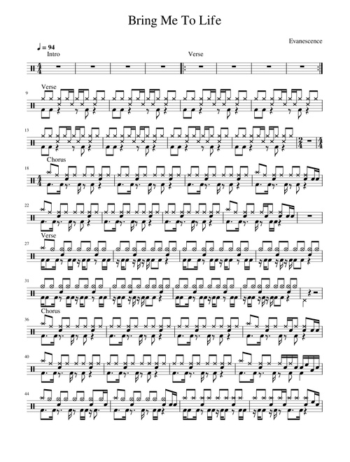 Bring Me To Life-Evanescence