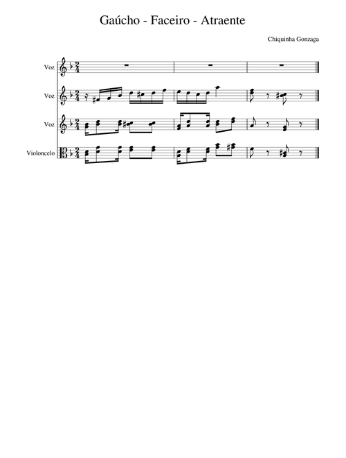 Gaúcho (O Corta-Jaca) – Chiquinha Gonzaga Gaucho