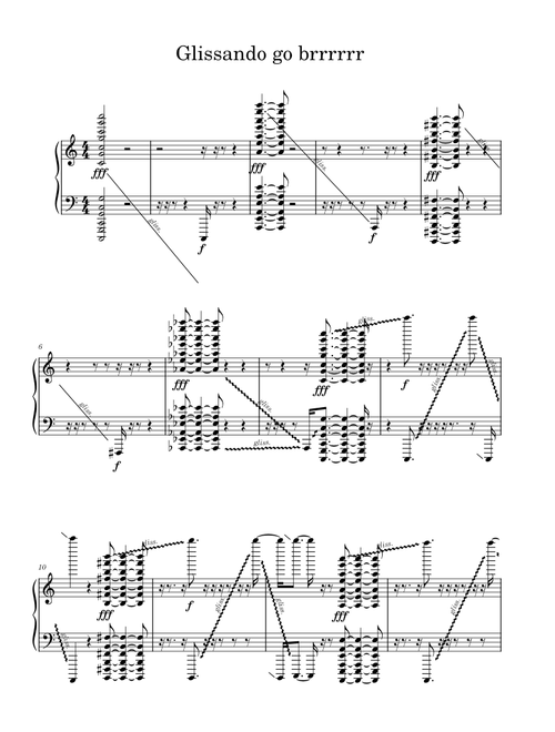 Glissando go brrrrrr