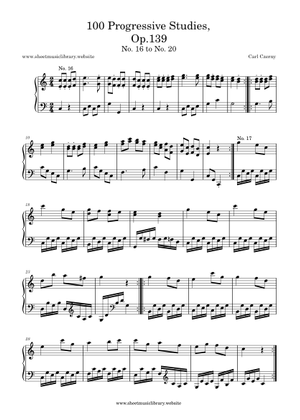 ツェルニー100番練習曲－1解説付き楽譜/CZERNY100-1 A dur by