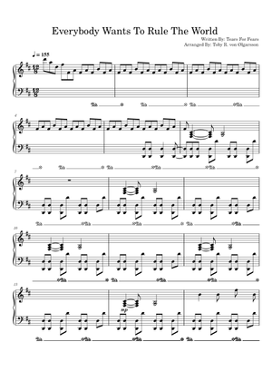 Everybody wants to rule the world – Tears for Fears/arr. Jakub
