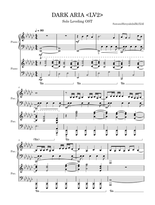 DARK ARIA <LV2> – Hiroyuki Sawano