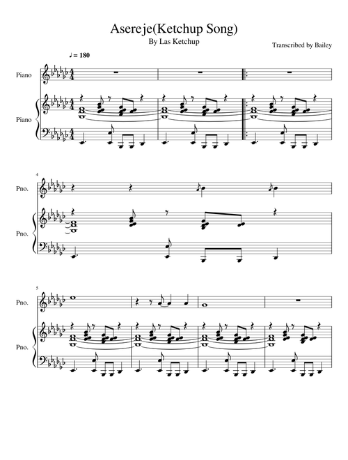Asereje(Ketchup Song)