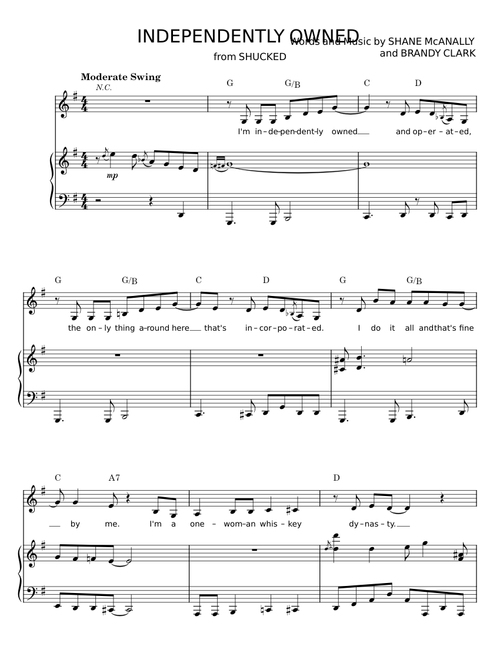 INDEPENDENTLY OWNED - SHANE McANALLY
