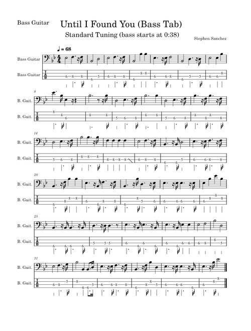 Until I Found You – Stephen Sanchez