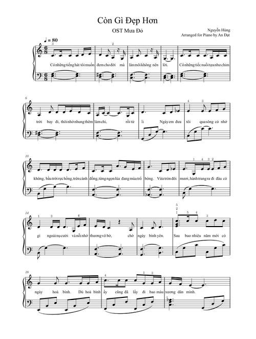 CÒN GÌ ĐẸP HƠN – Nguyễn Hùng