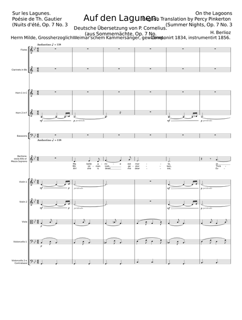 Auf den Lagunen, Op.222 - Theodore Oesten