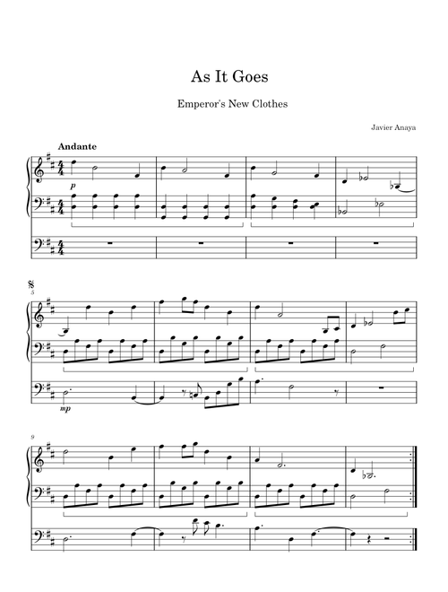 As it goes – Discover the Joy of Piano & Cello Music
