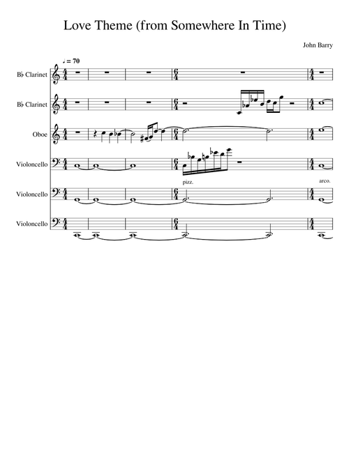 Love Theme (from Somewhere in Time)