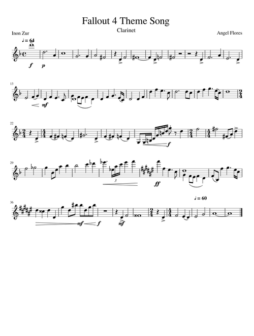 Fallout 4 Theme Song