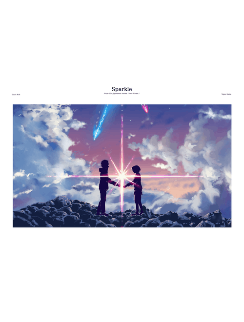 Sparkle - Your Name.