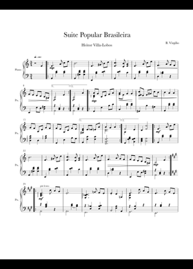 Free Suite Populaire Bresilienne No 1 Mazurka by Heitor Villa