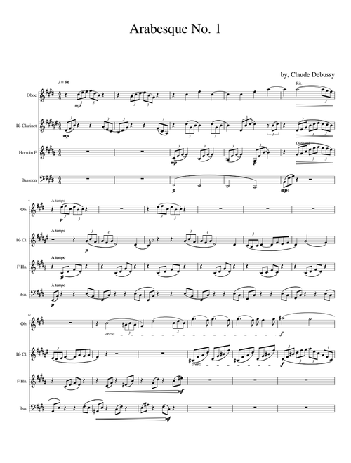 Arabesque No. 1