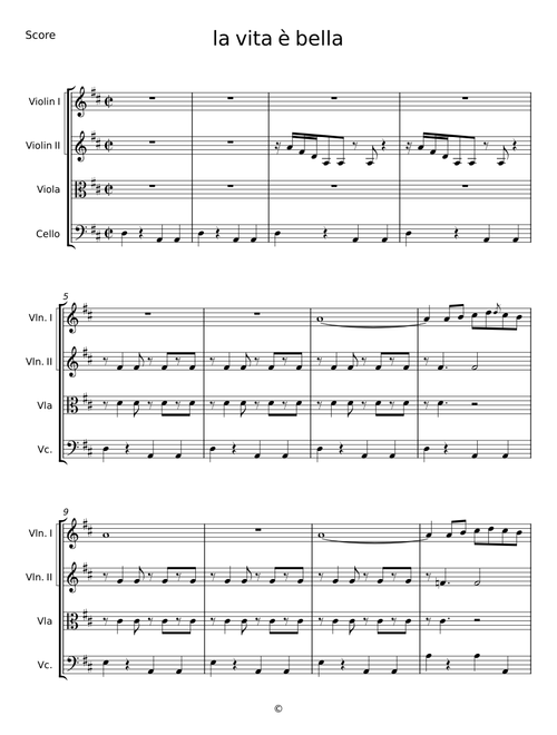 La Vita e Bella - Nicola Piovani