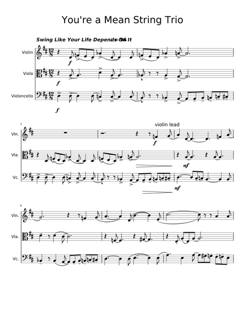 GRINCH STRING TRIO ♡