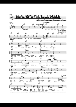 Devil with a Blue Dress (1st B flat Trumpet) Sheet Music for Trumpet other  (Solo) | MuseScore.com