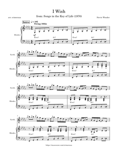 I Wish - Stevie Wonder