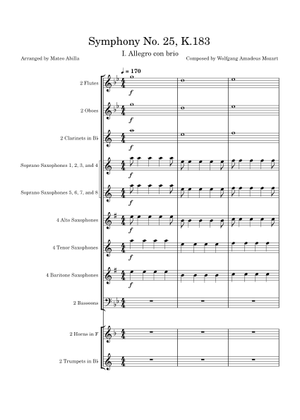 W.A.Mozart - Symphony No. 25 