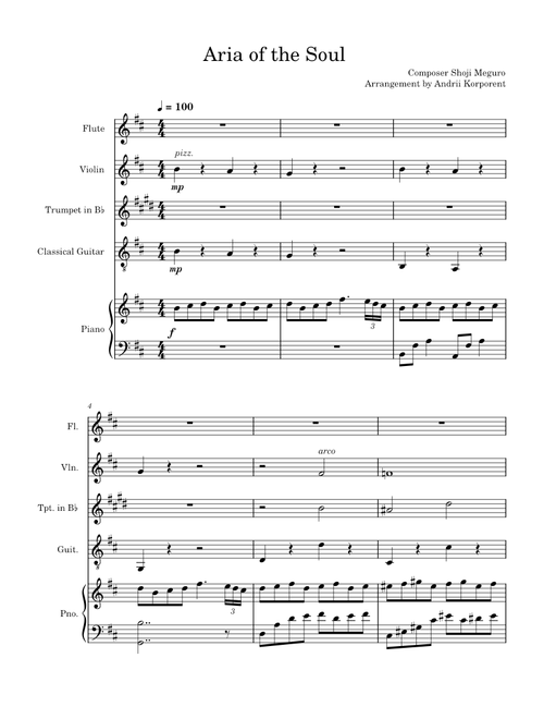 Aria Of The Soul – Shoji Meguro