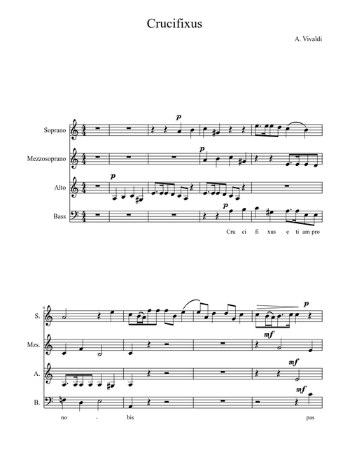 Crucifixus - A. Vivaldi
