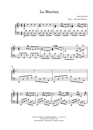 Play Official version of La maritza Sheet Music by Sylvie Vartan for ...