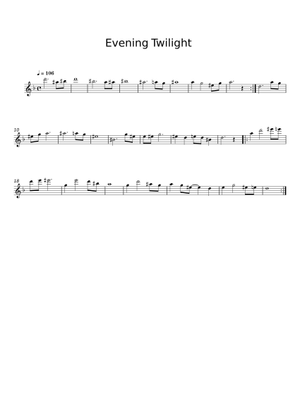 Evening Rise Sheet Music for Piano (Solo) easy | MuseScore.com