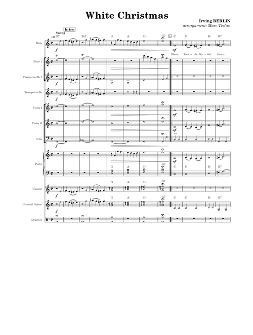 White christmas – Irving Berlin