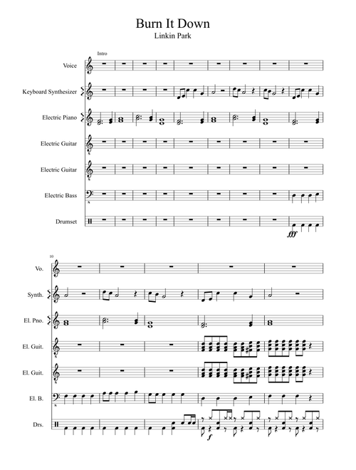 Burn it Down - Linkin Park