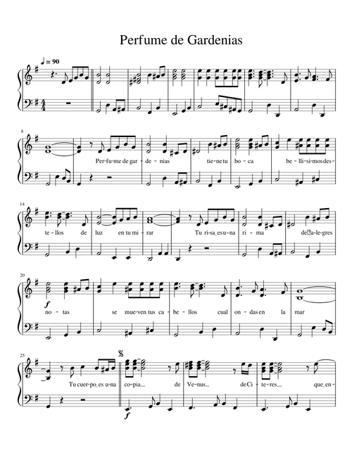 Perfume de Gardenias – Rafael Hernández Marín