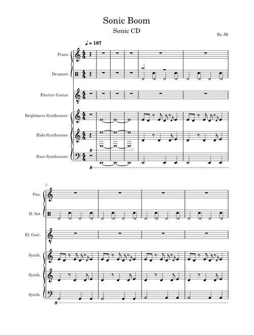 Sonic Boom (Sonic CD) Theme