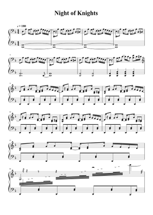 ナイト・オブ・ナイツ 2020 (marasy arr.) Sheet Music for Piano