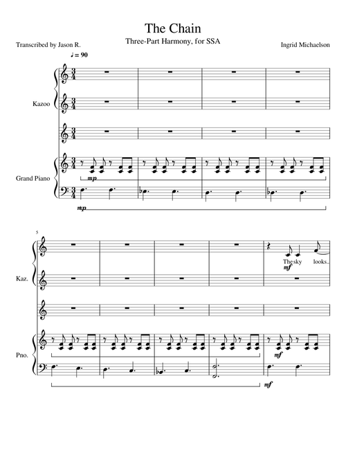 The Chain, Ingrid Michaelson