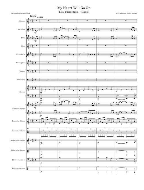 My Heart Will Go On (love Theme From 'titanic') – Kenny G, Celine Dion, James Horner, Will Jennings, Deja Vu