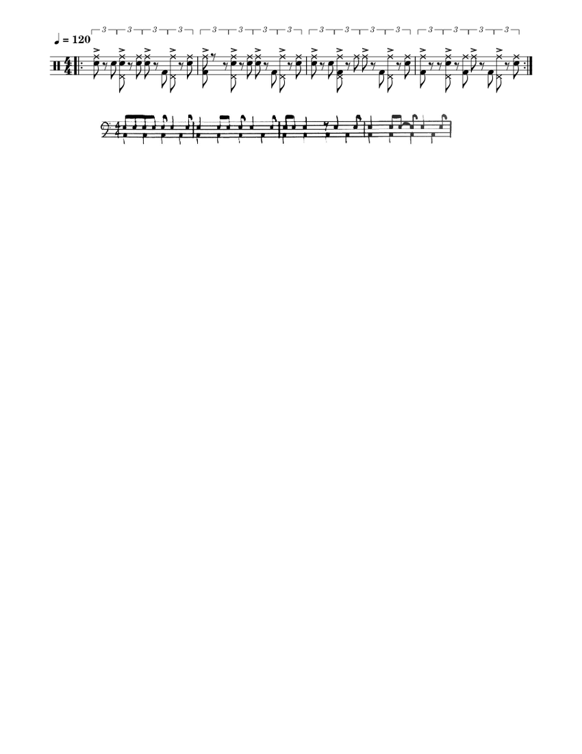 Progressive steps to syncopation for the modern drummer (ex. 2). Ted