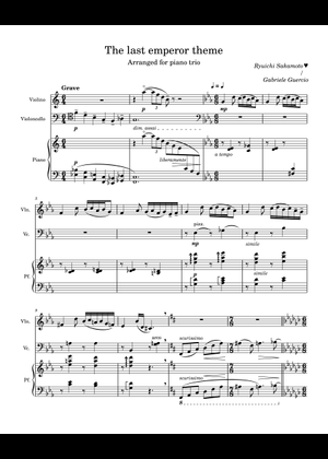 The Last Emperor (Theme) - The Last Emperor – Ryuichi Sakamoto