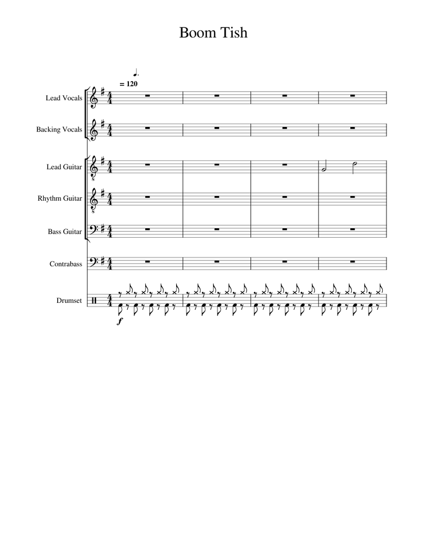 Boom_Tish piano tutorial