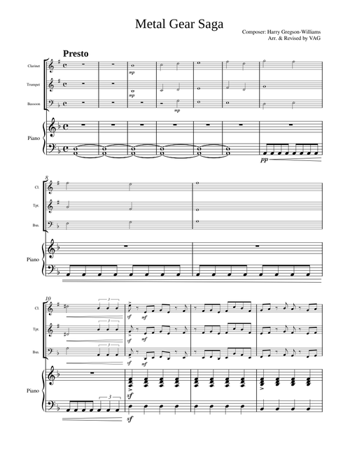 Metal gear saga – Harry Gregson-Williams