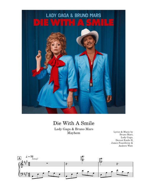 Die With A Smile - Lady Gaga & Bruno Mars