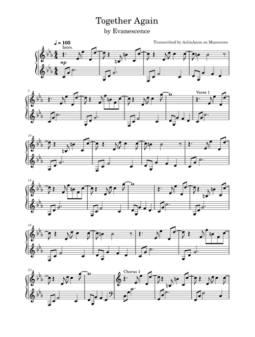 Together Again – Evanescence