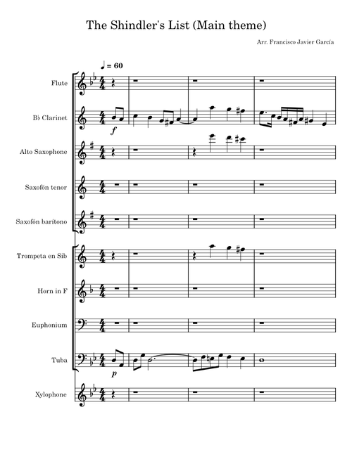 Schindler's List Theme – John Williams La Lista de Schindler (Main theme)