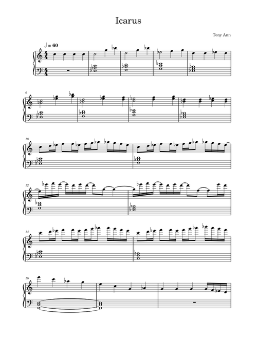 ICARUS – Tony Ann