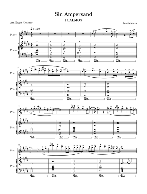 Sin Ampersand - José Madero