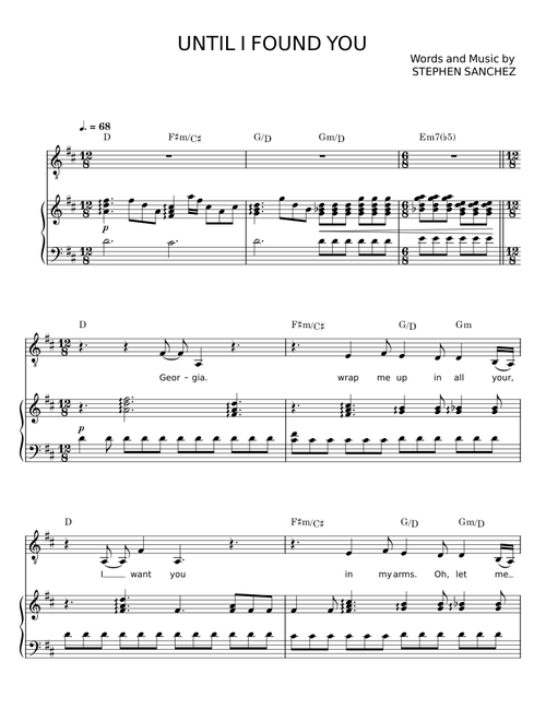 Until I Found You - Stephen Sanchez