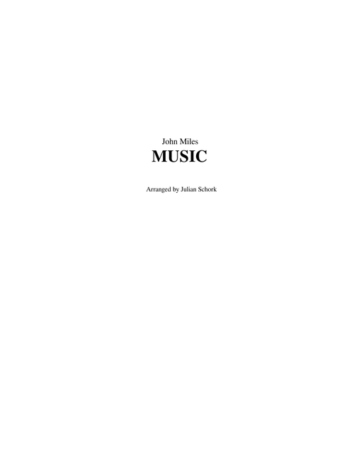 Music (Was My First Love)