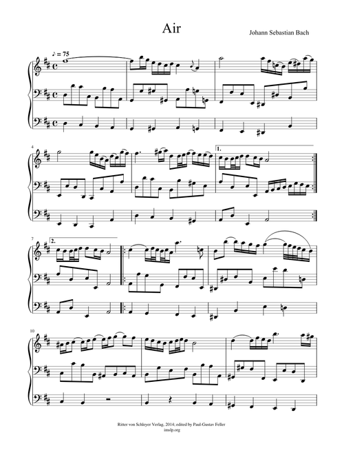 Johann Sebastian Bach - Air on the g string