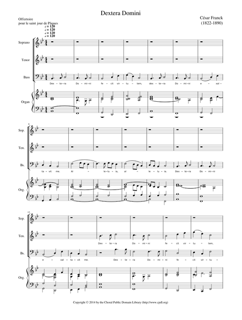 Dextera Domini - César Franck