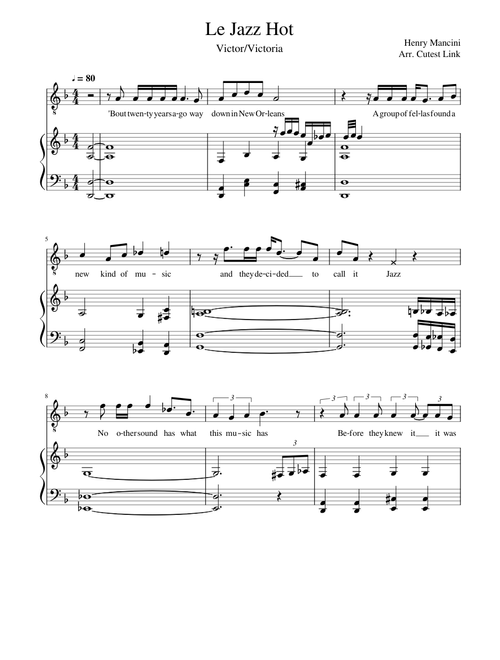 Le Jazz Hot (Victor/Victoria)